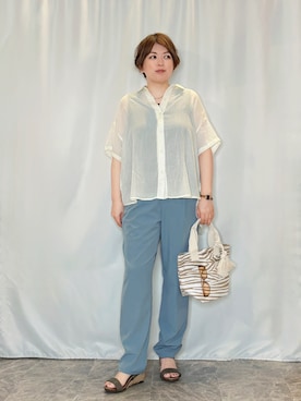 たみさん（レディース・158cm）の春コーディネート