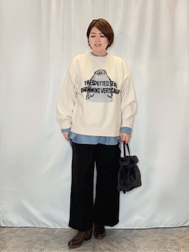 たみさん（レディース・158cm）の秋コーディネート