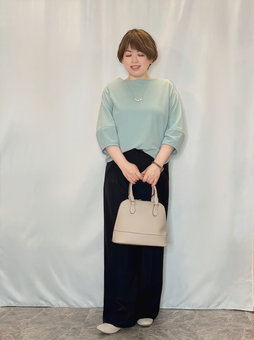 セール】【2点セット/7分袖】ランタンスリーブで女性らしい インせず着