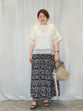 たみさん(レディース・158cm)の夏コーディネート
