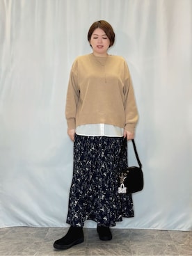 たみさん（レディース・158cm）の秋コーディネート