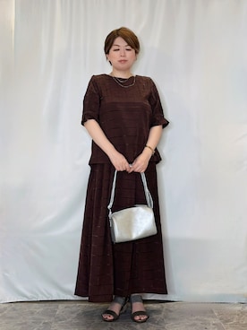 たみさん（レディース・158cm）の夏コーディネート