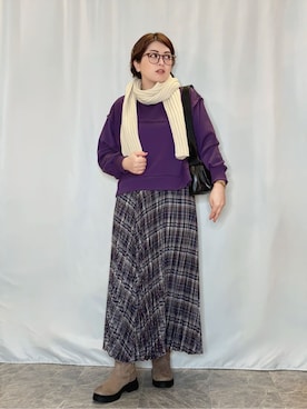 たみさん（レディース・158cm）の秋コーディネート