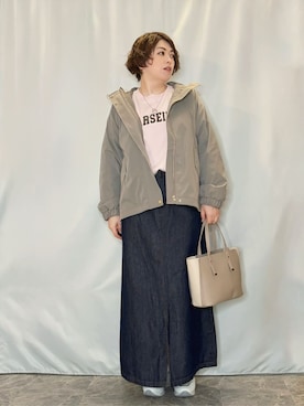 「UNTITLED（アンタイトル）のアイテム」を使った、たみさん（レディース・158cm）の冬コーディネート