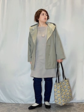 「DRESSTERIOR（ドレステリア）のアイテム」を使った、たみさん（レディース・158cm）の冬コーディネート