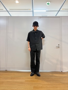 「tk.TAKEO KIKUCHI（ティーケータケオキクチ）のアイテム（パンツ）」を使った、kitauraさん（メンズ・172cm）の春コーディネート