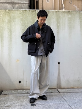 「tk.TAKEO KIKUCHI（ティーケータケオキクチ）のアイテム（ジャケット/アウター）」を使った、kitauraさん（メンズ・172cm）の秋コーディネート