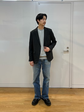 「tk.TAKEO KIKUCHI（ティーケータケオキクチ）のアイテム」を使った、kitauraさん（メンズ・172cm）の春コーディネート