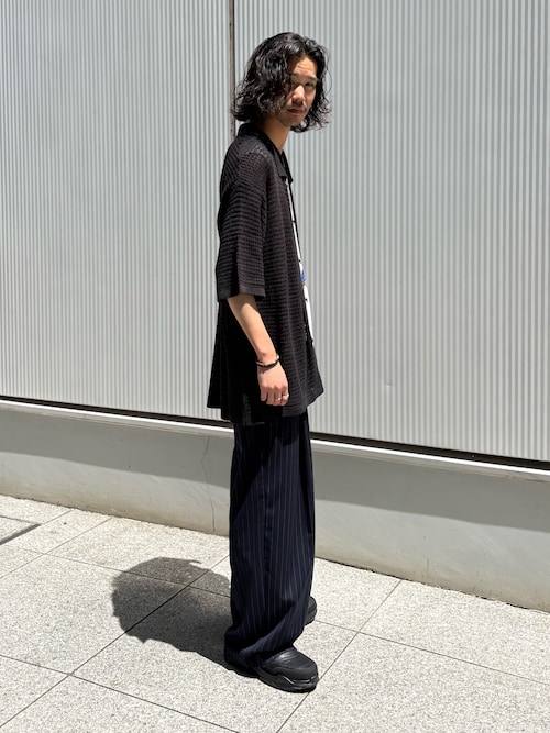 バレルシルエットスラックス