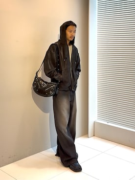 「tk.TAKEO KIKUCHI（ティーケータケオキクチ）のアイテム（シューズ）」を使った、kitauraさん（メンズ・172cm）の夏コーディネート