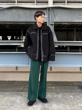 kitauraさん（メンズ・172cm）の冬コーディネート