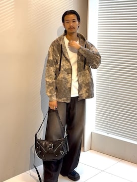 「tk.TAKEO KIKUCHI（ティーケータケオキクチ）のアイテム（シューズ）」を使った、kitauraさん（メンズ・172cm）の夏コーディネート