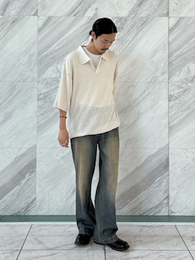 「tk.TAKEO KIKUCHI」｜kitauraさん（メンズ・172cm）の夏コーディネート