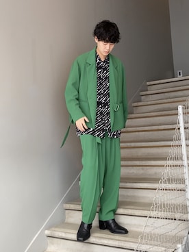 「タイロッケン」｜kitauraさん（メンズ・172cm）の夏コーディネート