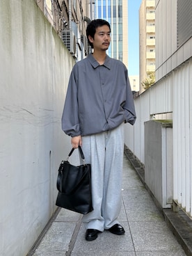「tk.TAKEO KIKUCHI（ティーケータケオキクチ）のアイテム（ジャケット/アウター）」を使った、kitauraさん（メンズ・172cm）の秋コーディネート