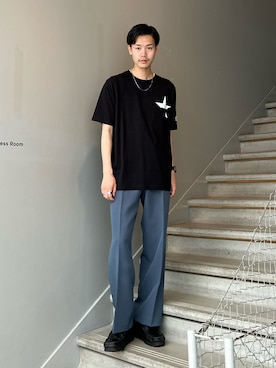 「スター」｜kitauraさん（メンズ・172cm）の夏コーディネート
