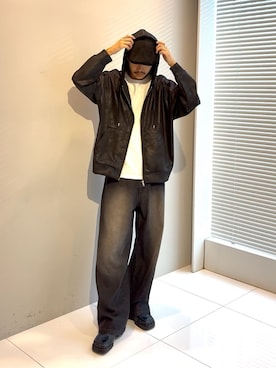 「tk.TAKEO KIKUCHI（ティーケータケオキクチ）のアイテム（シューズ）」を使った、kitauraさん（メンズ・172cm）の夏コーディネート