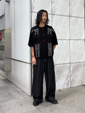 「アイテム（デニムパンツ）」を使った、kitauraさん（メンズ・172cm）の夏コーディネート