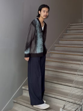 「チャックテイラー」｜「アイテム（パンツ）」を使った、kitauraさん（メンズ・172cm）の秋コーディネート