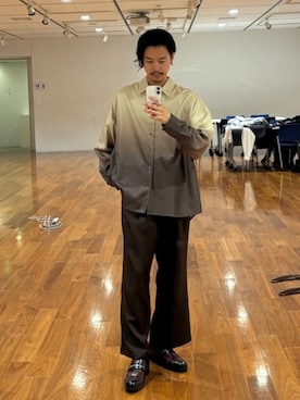 「tk.TAKEO KIKUCHI（ティーケータケオキクチ）のアイテム（ジャケット/アウター）」を使った、kitauraさん（メンズ・172cm）の秋コーディネート