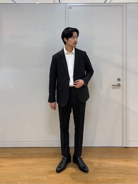 「tk.TAKEO KIKUCHI（ティーケータケオキクチ）のアイテム（ジャケット/アウター）」を使った、kitauraさん（メンズ・172cm）の春コーディネート