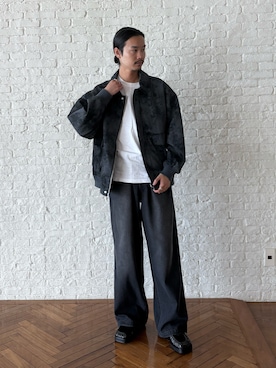 「アイテム（セットアップ）」を使った、kitauraさん（メンズ・172cm）の夏コーディネート