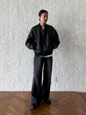 「tk.TAKEO KIKUCHI（ティーケータケオキクチ）のアイテム（ジャケット/アウター）」を使った、kitauraさん（メンズ・172cm）の夏コーディネート