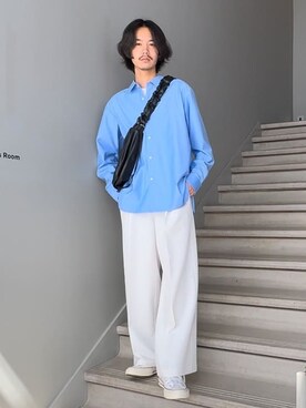 「tk.TAKEO KIKUCHI（ティーケータケオキクチ）のアイテム」を使った、kitauraさん（メンズ・172cm）の夏コーディネート