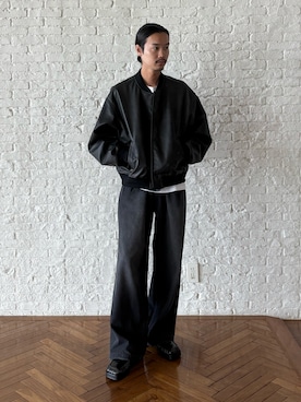 「アイテム（セットアップ）」を使った、kitauraさん（メンズ・172cm）の夏コーディネート