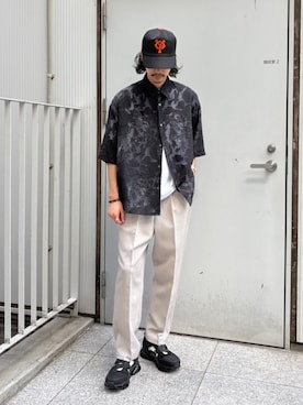 「tk.TAKEO KIKUCHI（ティーケータケオキクチ）のアイテム」を使った、kitauraさん（メンズ・172cm）の春コーディネート