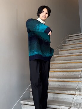 「tk.TAKEO KIKUCHI（ティーケータケオキクチ）のアイテム」を使った、kitauraさん（メンズ・172cm）の冬コーディネート