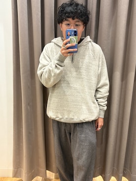 「季節の変わり目羽織コーデ」｜山中悠雅さん（メンズ・164cm）の秋コーディネート