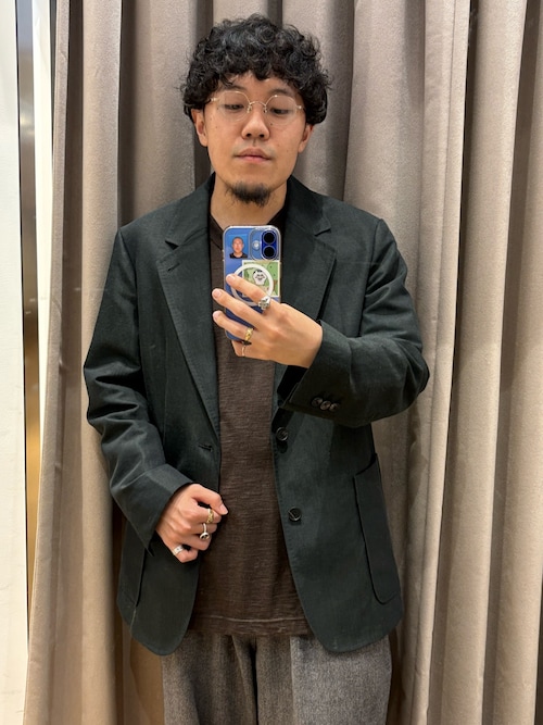 セール】new basic WOOL LINEN JACKET（その他アウター）｜URBAN