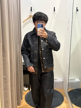 山中悠雅さん（メンズ・164cm）の冬コーディネート