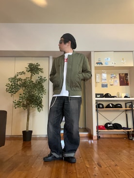 「Last Resort AB（ラストリゾート・エービー）のアイテム」を使った、tettereさん（メンズ・162cm）の春コーディネート