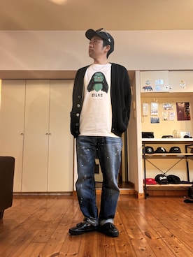 tettereさん（メンズ・162cm）の春コーディネート