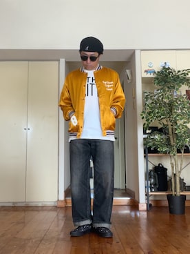 てってれさん（メンズ・162cm）の春コーディネート