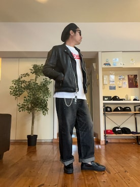 tettereさん（メンズ・162cm）の春コーディネート