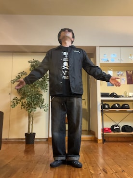 「ROTAR（ローター）のアイテム」を使った、tettereさん（メンズ・162cm）の春コーディネート