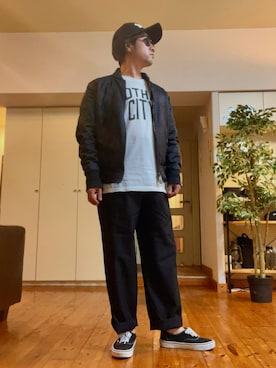 てってれさん（メンズ・162cm）の冬コーディネート