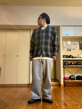 tettereさん（メンズ・162cm）の春コーディネート