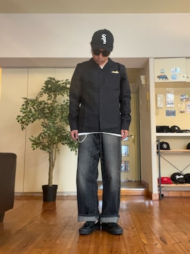 「Last Resort AB（ラストリゾート・エービー）のアイテム」を使った、tettereさん（メンズ・162cm）の春コーディネート