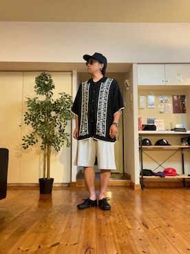 tettereさん（メンズ・162cm）の夏コーディネート