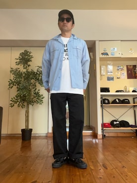 tettereさん（メンズ・162cm）の春コーディネート