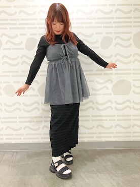 HIMIKO 大丸福岡天神店(博多大丸)さん(レディース・156cm)の春コーディネート