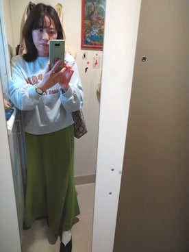 「新作」｜「アイテム（アナログ腕時計）」を使った、miyuringo0707さん（レディース・157cm）の春コーディネート
