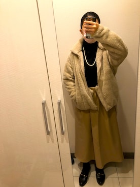 「sunny branch（サニーブランチ）のアイテム（アクセサリー）」を使った、himawari904さん（レディース・157cm）の冬コーディネート