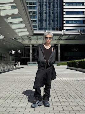「アイテム（デニムパンツ）」を使った、SHOMAさん（メンズ・170cm）の秋コーディネート