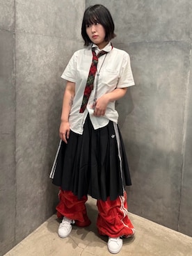 「スーパースター」｜早川美優さん（レディース・160cm）の秋コーディネート