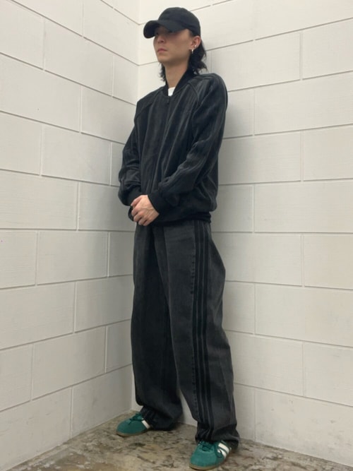 SST アディカラー ベロア トラックトップ / ジャージ / トラック